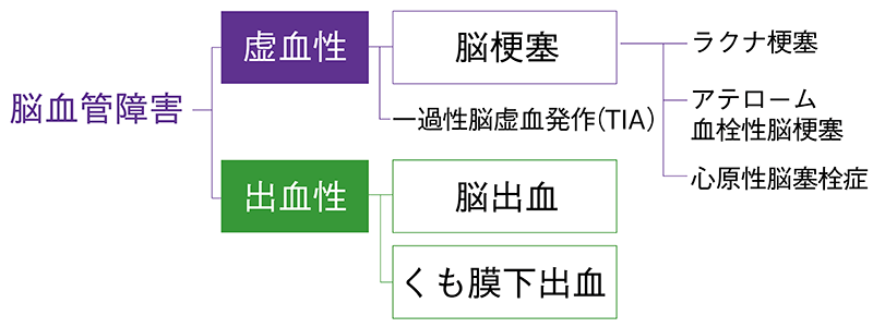 脳血管障害の種類